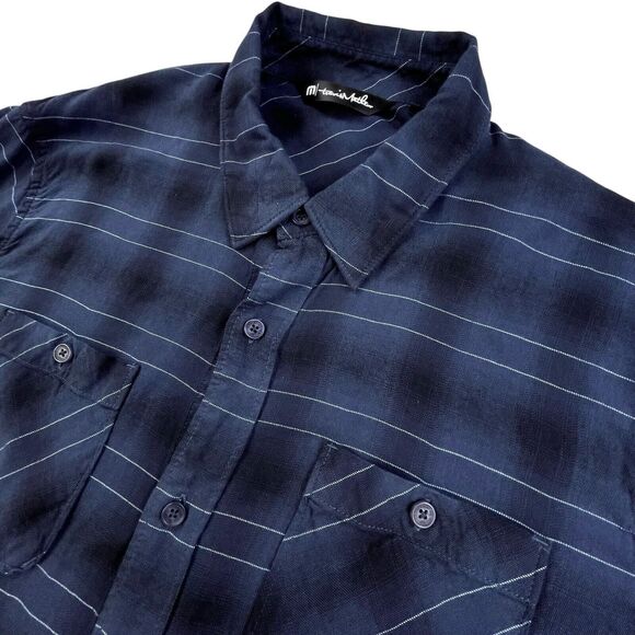Travis Mathew Other - Travis Mathew Navy Blue Casual Button Down Shirt